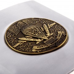 Фляжка с бляхой «ВДВ» (180 мл) - Фото 3