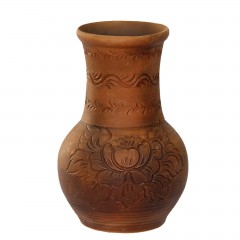 Кувшин «Крынка» 2,0 л гончарный с декором - Фото 1