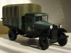 Сборная модель «Советский армейский трехосный грузовик (ГАЗ-ААА)» - Фото 1