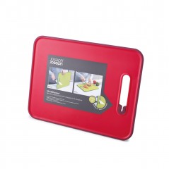 Доска разделочная с ножеточкой «Slice&Sharpen», большая красная - Фото 3