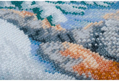 Набор для вышивания бисером «Полосатый малыш» - Фото 4