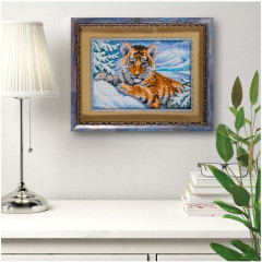 Набор для вышивания бисером «Полосатый малыш» - Фото 5