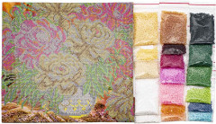 Набор для вышивания бисером «Пионы в закате» - Фото 1