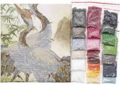 Набор для вышивания бисером «Журавли» - Фото 3