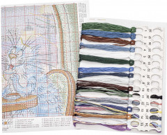 Набор для вышивания «Замурчательное свидание» - Фото 1