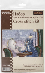 Набор для вышивания «Замурчательное свидание» - Фото 2
