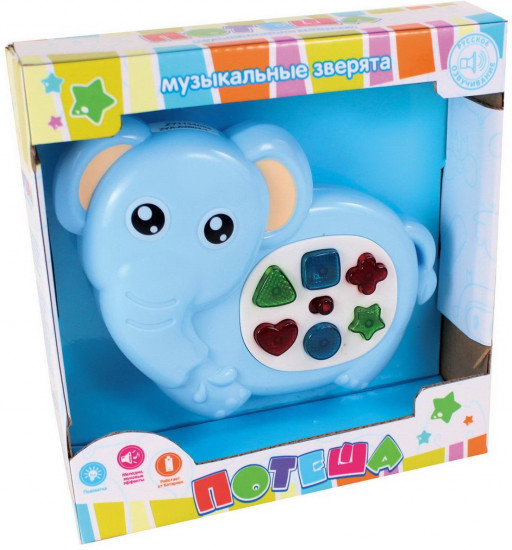 Игрушка музыкальная «Слоник»