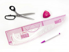 Лекало портновское метрическое многофункциональное - Фото 1