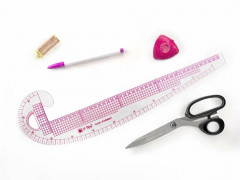 Лекало портновское метрическое с проймой «Бочок» - Фото 1