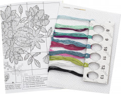 Набор для вышивания «Очарование красоты» - Фото 2