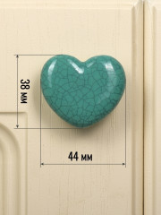 Ручка для мебели «Сердце» - Фото 2