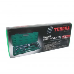 Набор инструментов «TUNDRA basic» универсальный 54 предмета, кейс - Фото 1