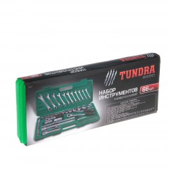 Набор инструментов «TUNDRA basic» универсальны 66 предметов, кейс - Фото 1