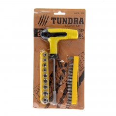 Набор отверток «TUNDRA comfort» 25 предметов биты и головки - Фото 1
