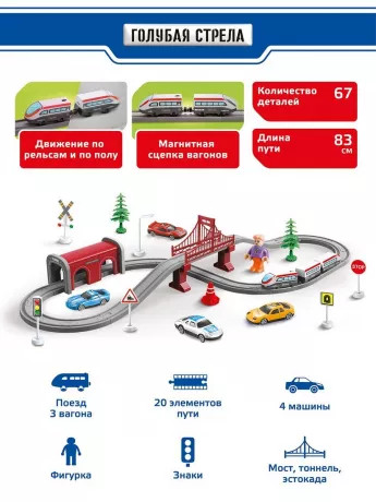 Набор игровой «Железная дорога»