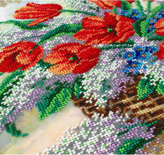 Набор для вышивания бисером «Весенняя фантазия» - Фото 2