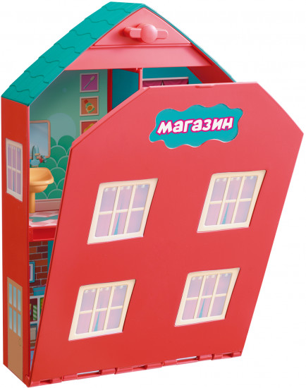 Набор игровой «Дом-магазин Дэна и Мии»