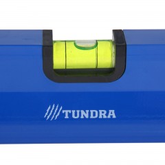 Уровень строительный «TUNDRA comfort» алюминиевый магнитный 3 глазка 500 мм - Фото 2