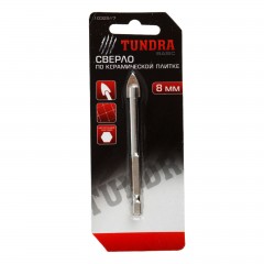 Сверло по керамической плитке «TUNDRA basic» шестигранный хвостовик 8 мм - Фото 1