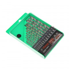 Набор сверл «TUNDRA basic» сталь HSS, 13 предметов, 2-8 мм. через 0,5 мм - Фото 1