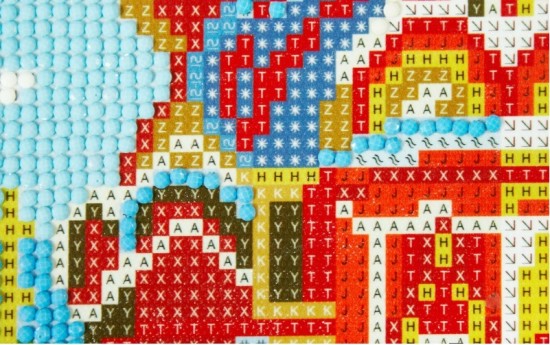 Мозаика алмазная «Собор Василия Блаженного»