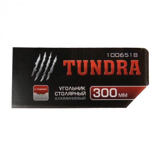 Угольник столярный «TUNDRA basic» 300 мм