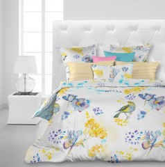 Комплект постельного белья «Little birds» (1,5-спальный, перкаль, 2 наволочки 50х70) - Фото 3