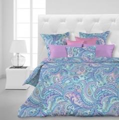 Комплект постельного белья «Paisley lazure» (2-спальный, перкаль, 2 наволочки 50х70) - Фото 3