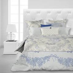 Комплект постельного белья «Toile de Jouy» (1,5-спальный, перкаль, 2 наволочки 50х70) - Фото 3