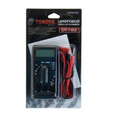 Мультиметр мини «TUNDRA basic» цифровой DT-182 - Фото 1