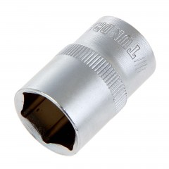 Головка торцевая «TUNDRA premium» 6-гранная, 1/2", 18 мм, CrV - Фото 2