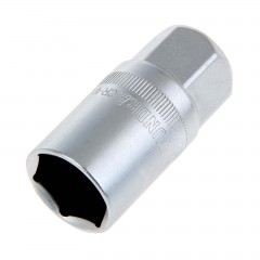 Головка торцевая свечная «TUNDRA premium» 6-гранная, 1/2", 21 мм, CrV - Фото 2