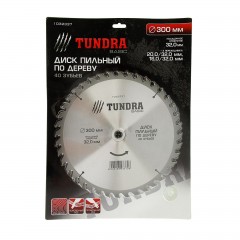 Диск пильный по дереву «TUNDRA» 300 х 32 х 40 зубьев, кольцо 20/32 и 16/32 - Фото 1