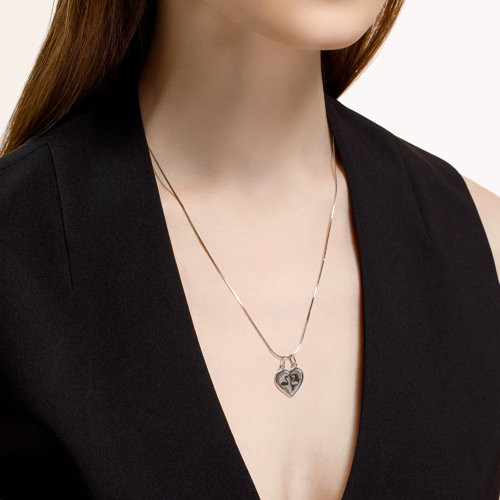 Подвеска половинки сердца