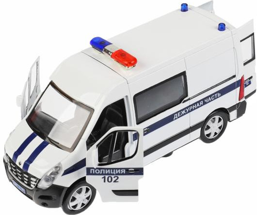 Машина инерционная «Renault Master. Полиция»
