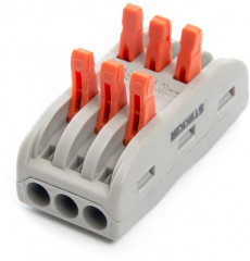 Клемма монтажная для фазных проводников LD222-423 - Фото 1