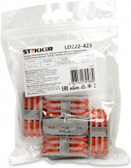 Клемма монтажная для фазных проводников LD222-423 - Фото 3