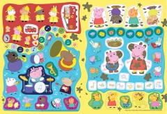 Свинка Пеппа. Коллекция наклеек (голубая) - Фото 1