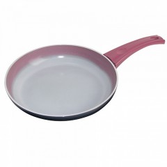 Сковорода алюминиевая с керамическим покрытием «Webber», розовая (диаметр 22 см) - Фото 1