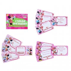 Стильные приглашения «Минни Маус» - Фото 1