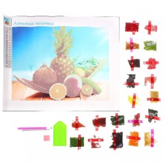 Алмазная вышивка «Тропические фрукты» - Фото 2