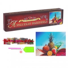 Алмазная вышивка «Тропические фрукты» - Фото 1