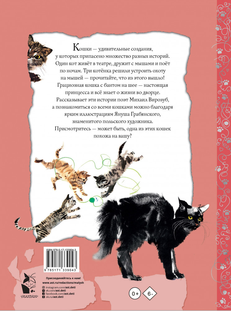 Удивительные кошачьи истории | Сокровища мировой литературы для детей | Фото 1