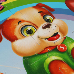 Коврик-пазл «Щенки» - Фото 3