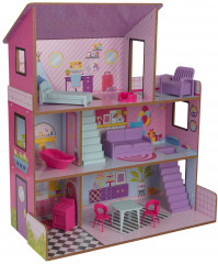 Дом кукольный с мебелью «Лолли» - Фото 1