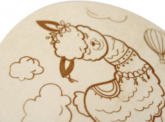 Доска для выжигания «Лама» - Фото 2