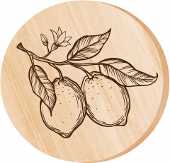 Доска для выжигания «Лимоны» - Фото 2