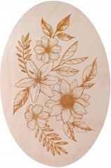 Доска для выжигания «Цветы» - Фото 1