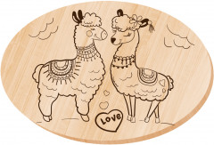 Доска для выжигания «Ламы» - Фото 1