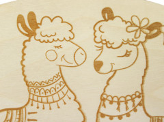 Доска для выжигания «Ламы» - Фото 5